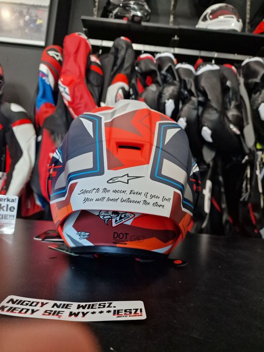 MotoSzafa Kask ALPINESTARS SUPERTECH R10 ACOSTA Limited Edition gratis