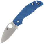 Nóż składany Spyderco Sage 5 Cobalt Blue FRN, Satin CPM SPY27 by Sal G