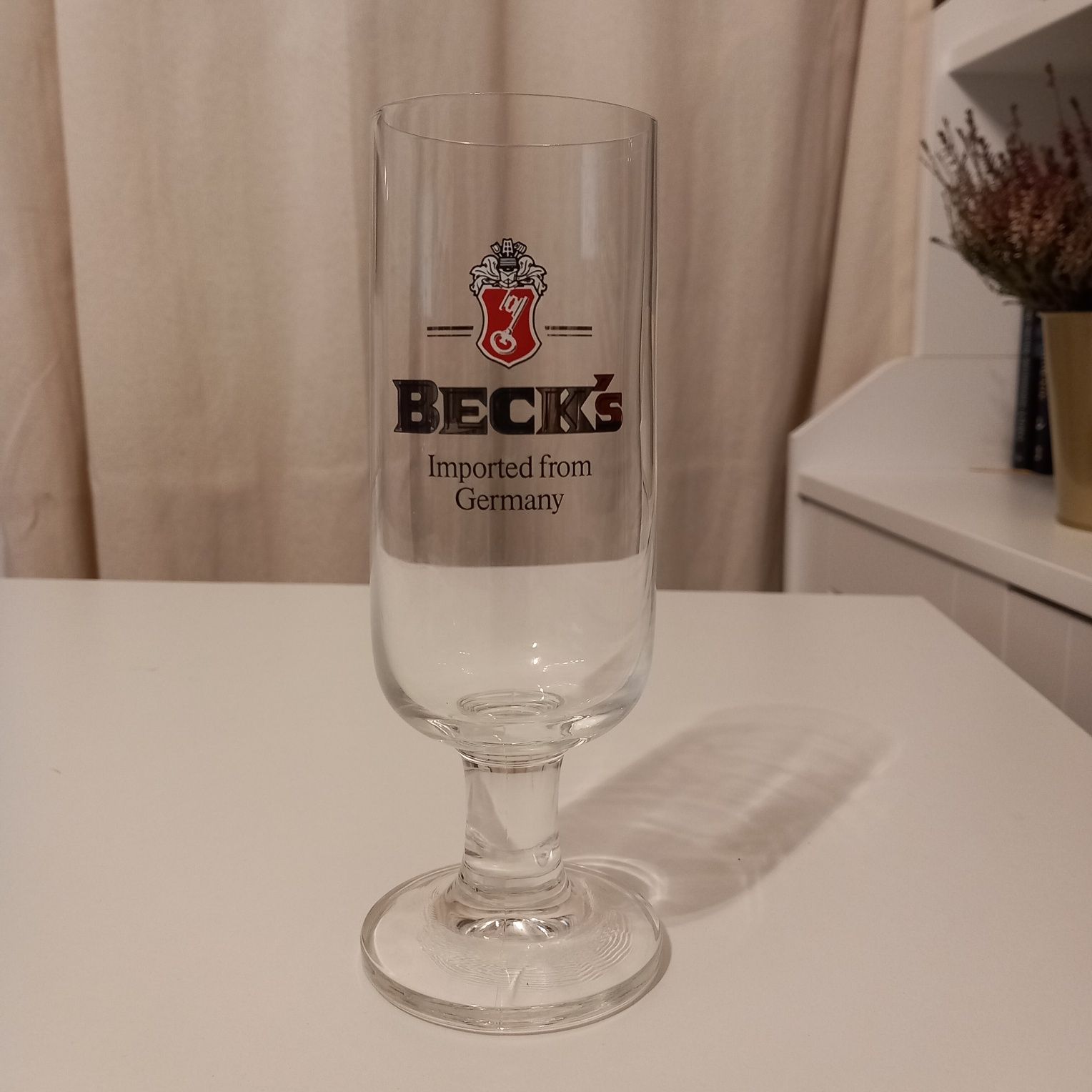 Szklanka kufel do piwa Beck's
