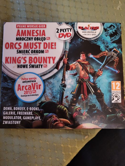 Gra PC amnesia mroczny obłęd orcs must die