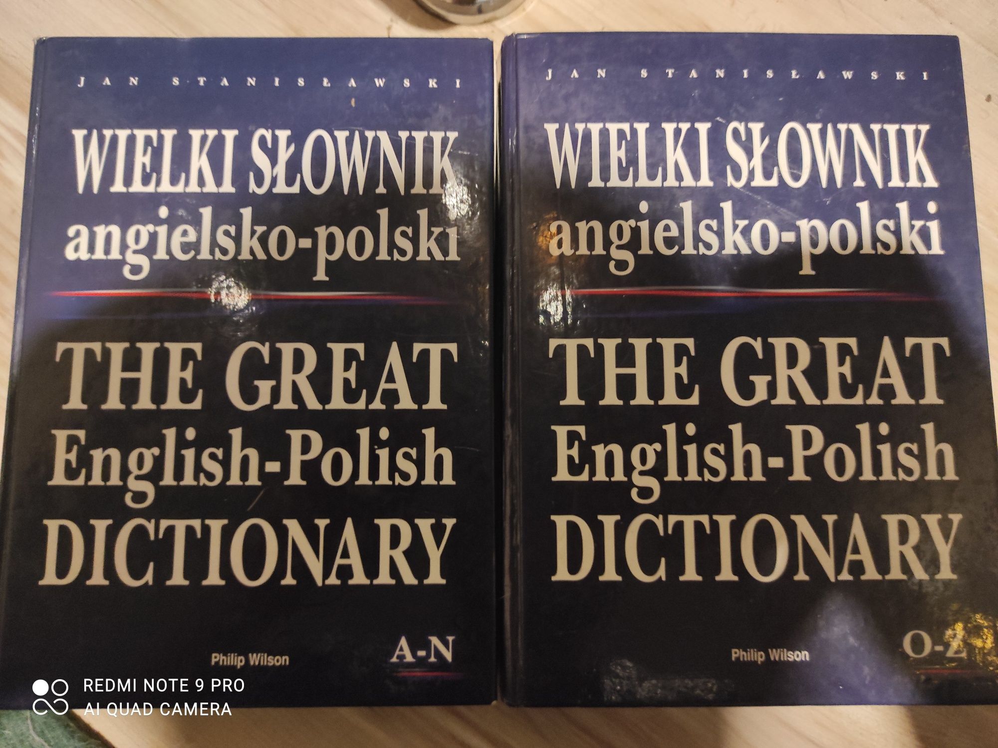 Wielki słownik Angielsko Polski Jan Stanisławski 2 tomy