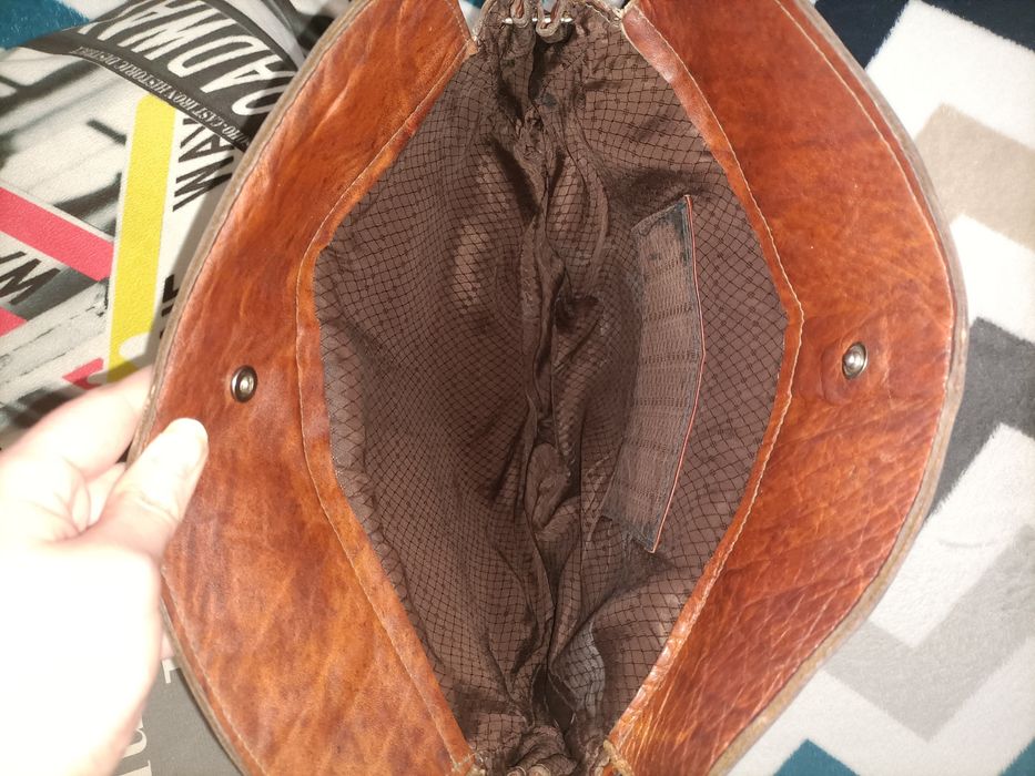 Torebka damska skórzana vintage