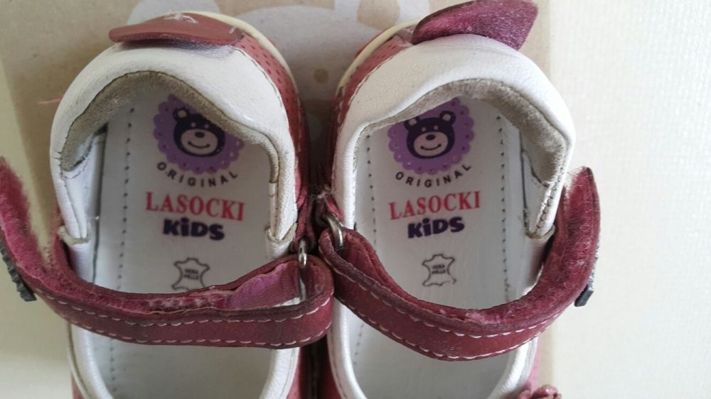 Półbuty różowe Lasocki Kids rozmiar 18