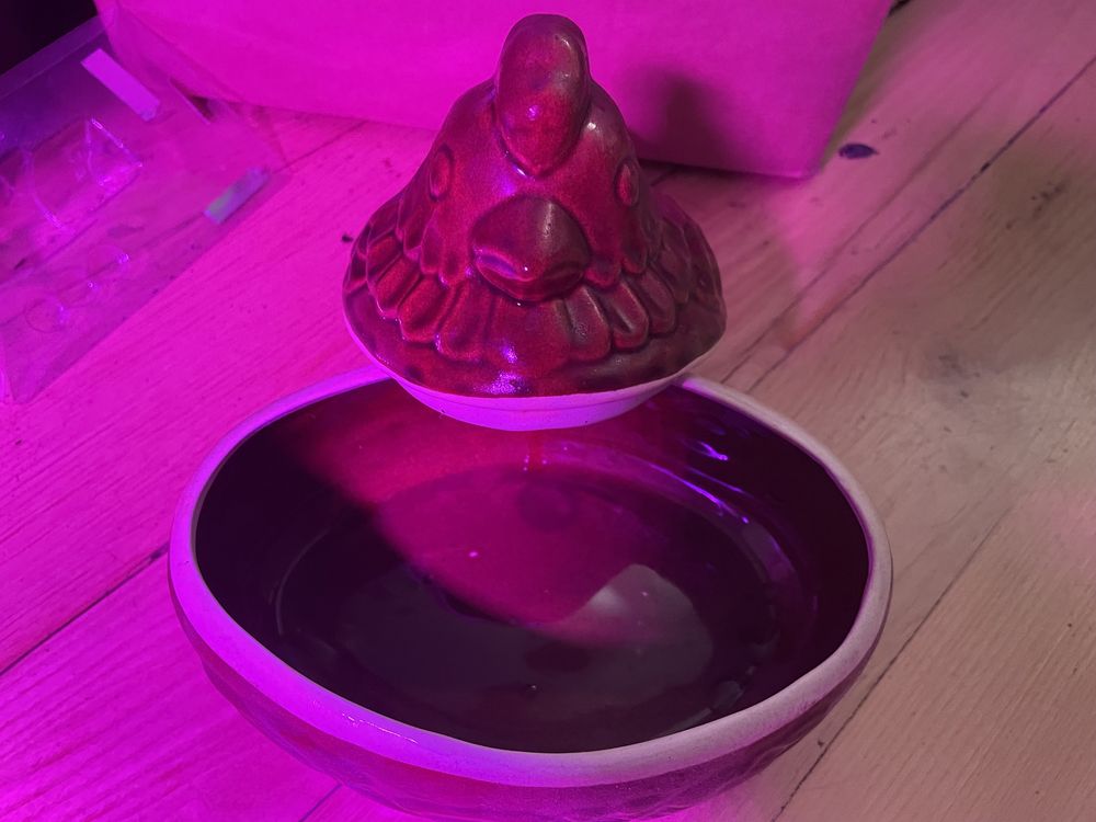 swiateczna kurka ceramiczna na potrawy
