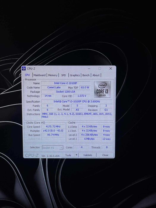 Płyta główna MSI H410M-A pro i3 10100f
