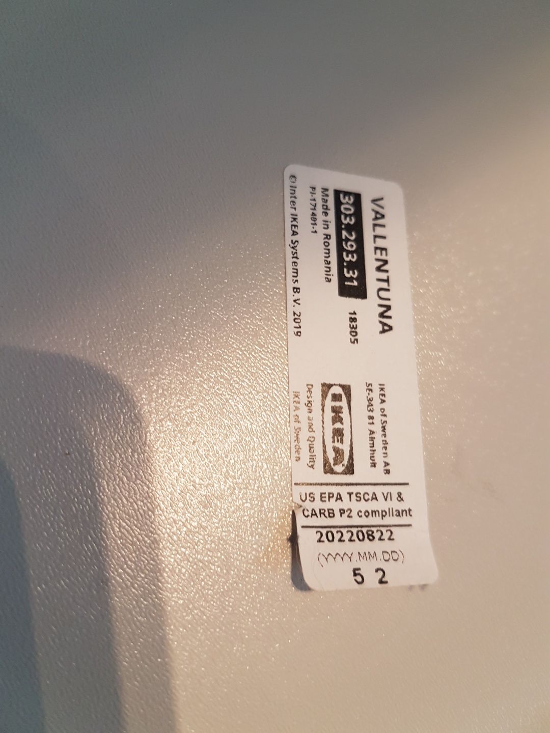 Jak nowa pufa rozkładana Ikea vallentuna