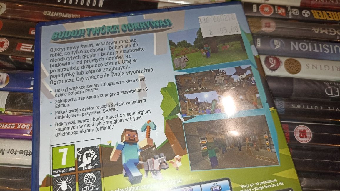 Minecraft PS4 PL możliwa zamiana SKLEP kioskzgrami