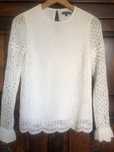 Bluzka z koronki 34 Massimo Dutti