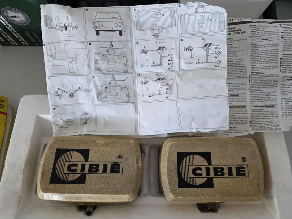 Faróis Bosch Cibié Pilot nevoeiro