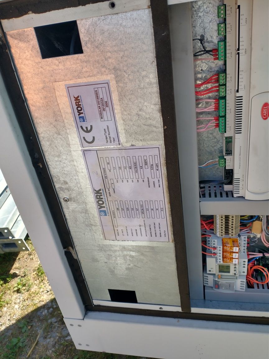Agregaty chłodnicze do wody lodowej YORK DG15BSES