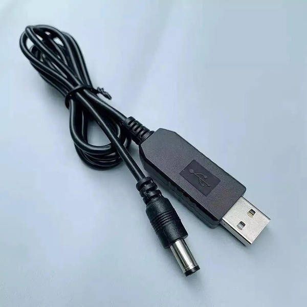 Перетворювач підвищуючий USB DC 9v 12v 5.5x2.1 для роутера модему