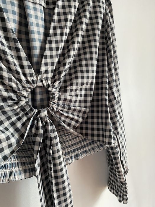 Blusa manga comprida Xadrez