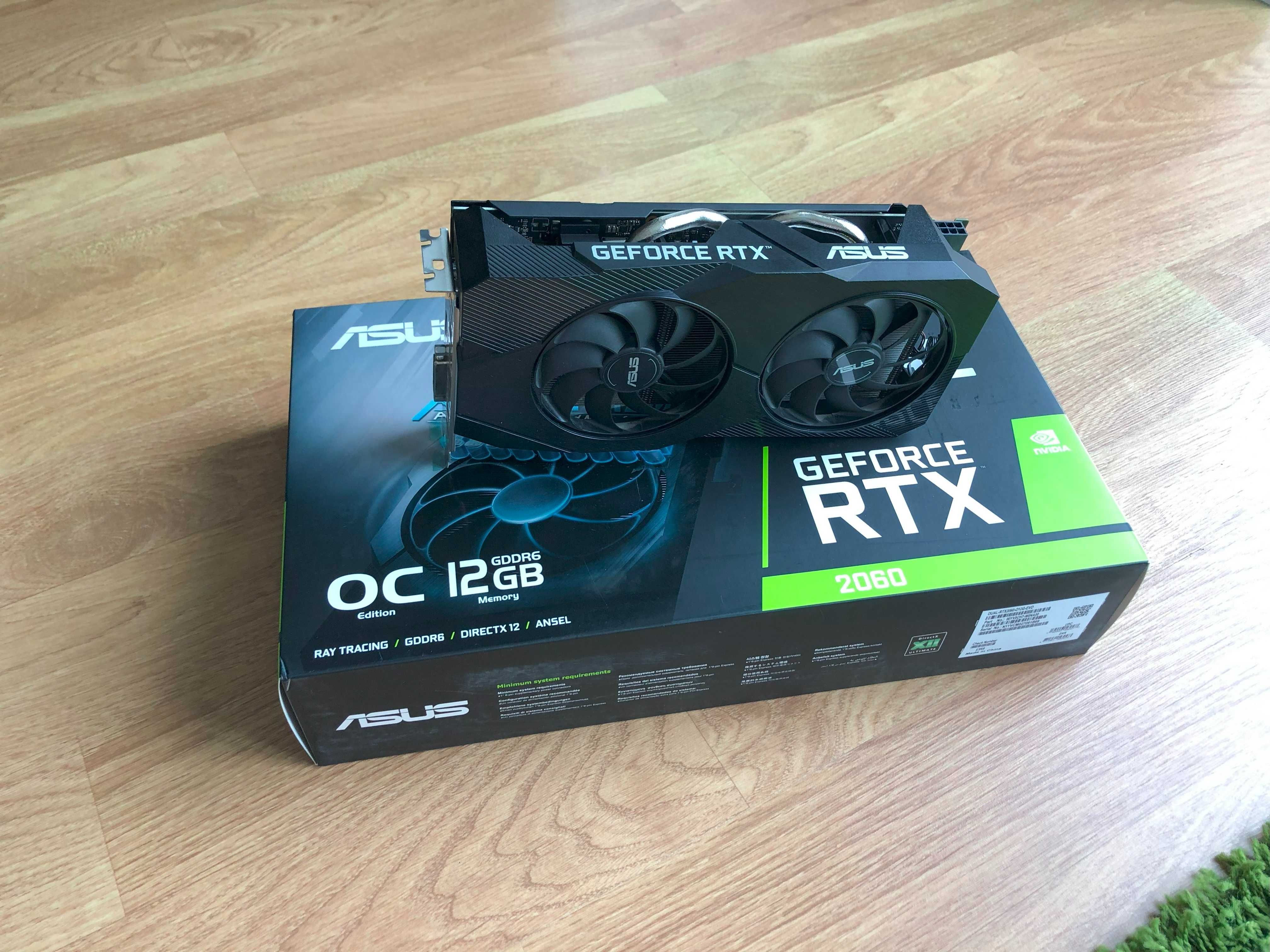 Placa Grafica ASUS Dual GeForce RTX 2060 EVO 12GB GDDR6