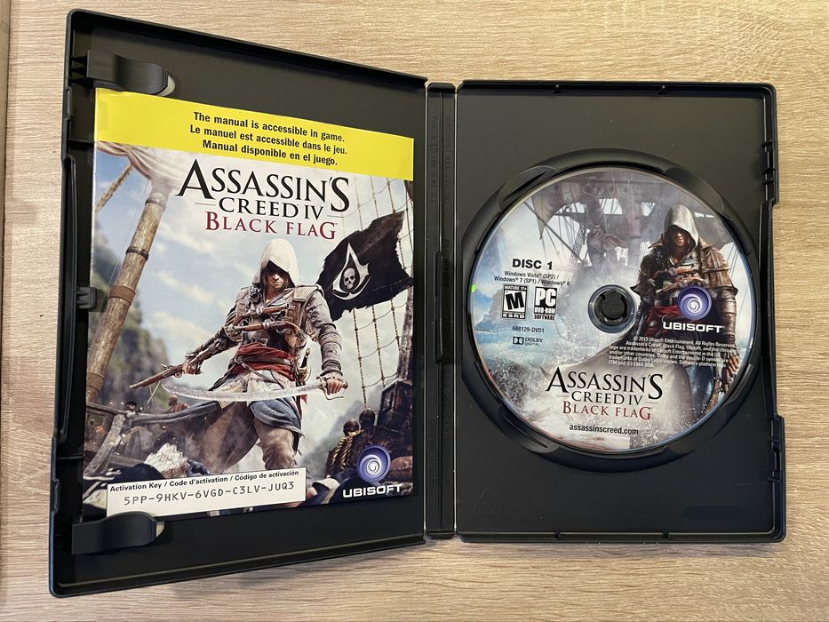 Ліцензійний диск Assassin’s Creed 4 Black Flag