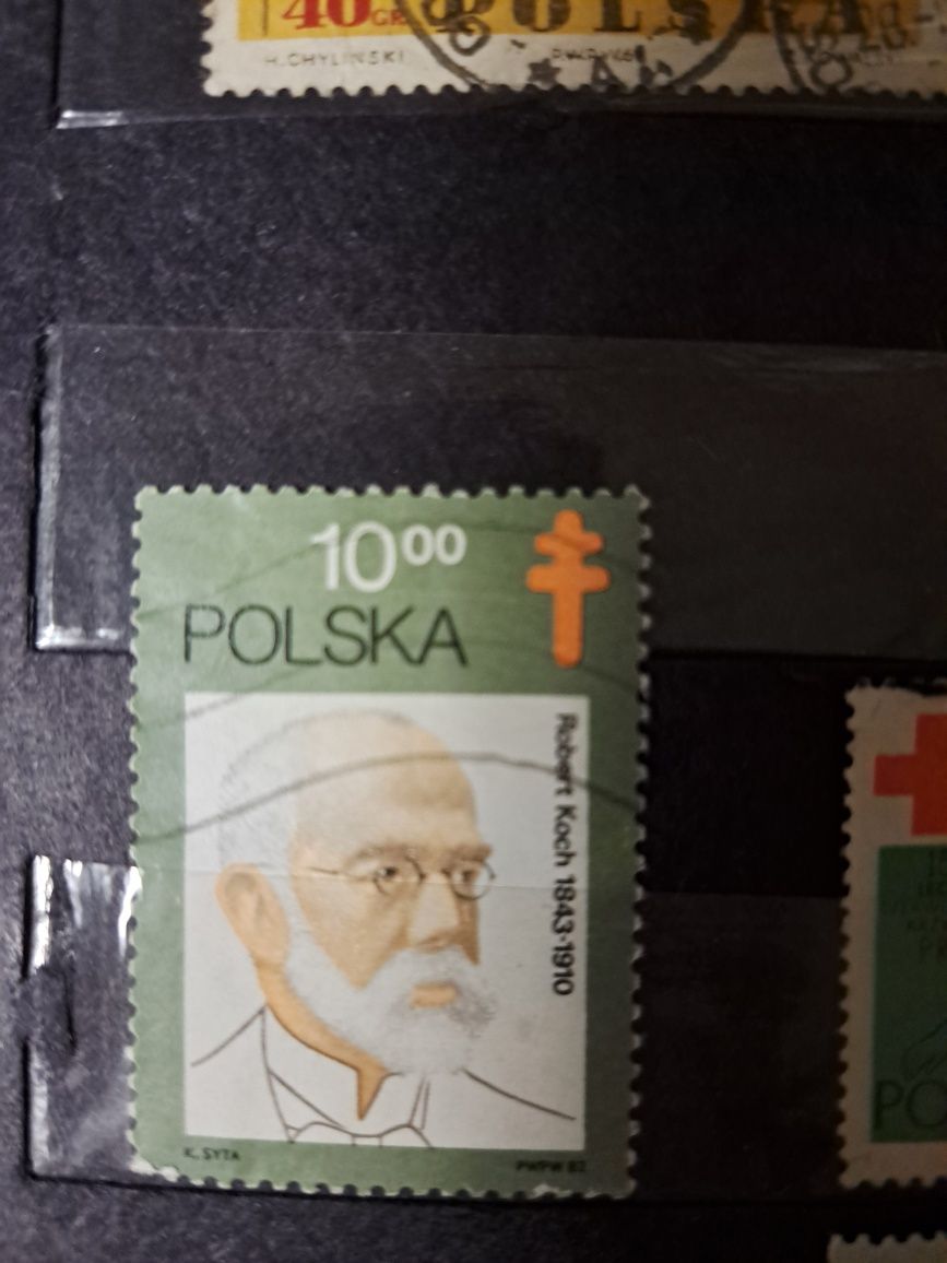 Znaczki pocztowe Polskie medycyna