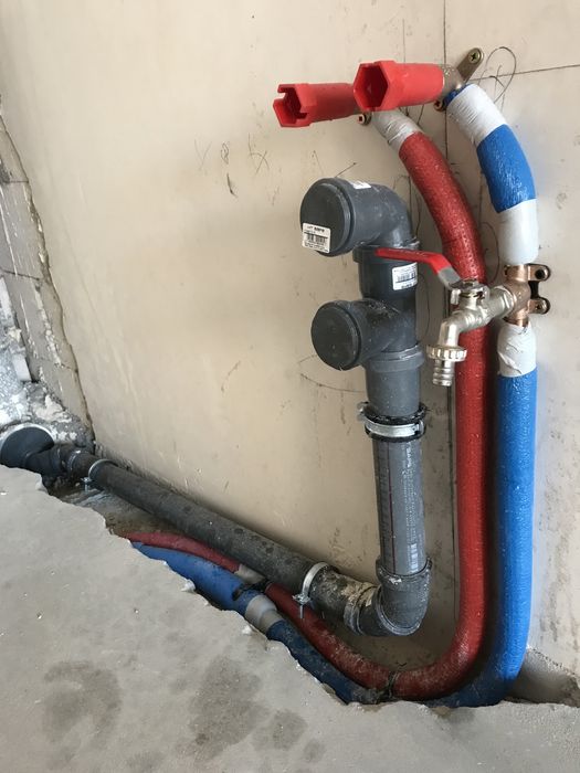 Монтаж труб Uponor,Rehau,Tece