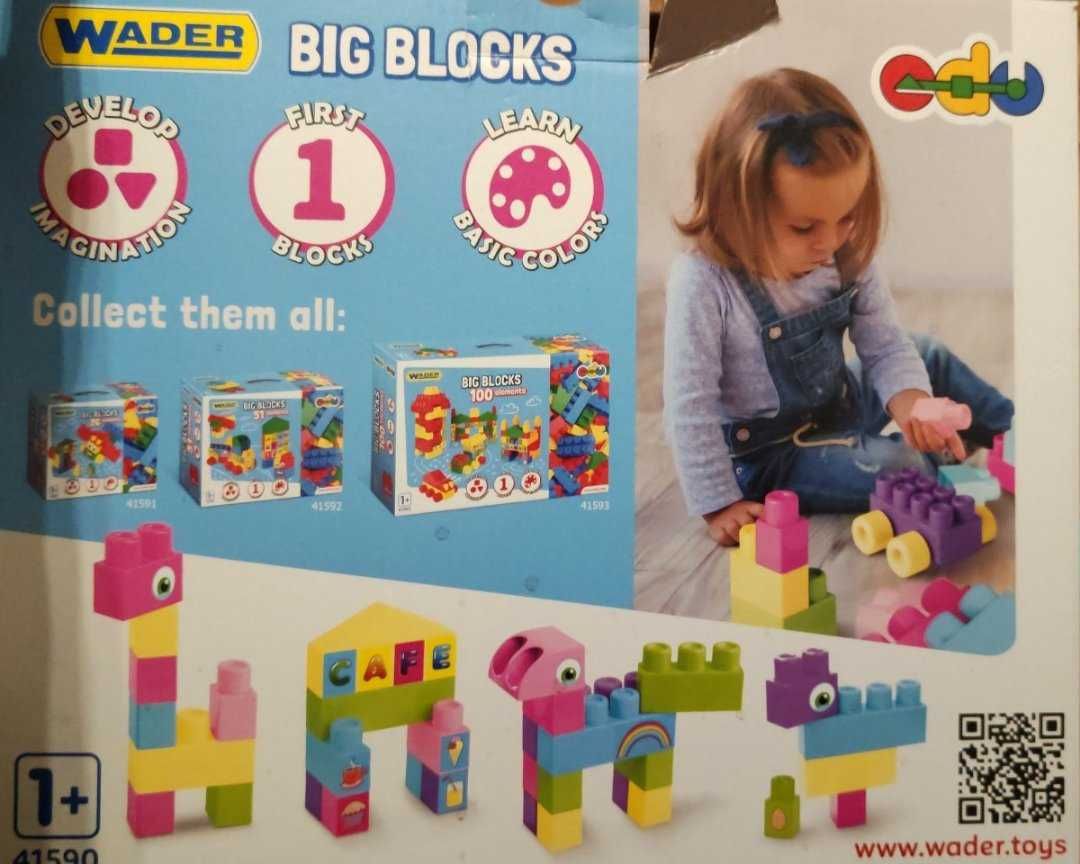 Klocki Wader Big Blocks 26 elementów