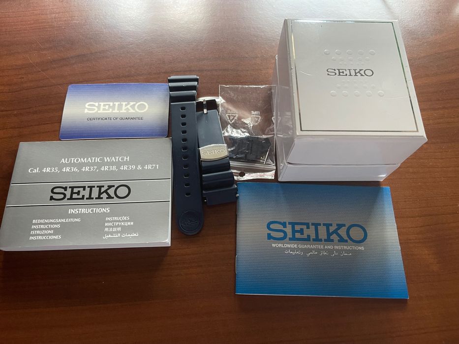 Seiko Prospex PADI Automatic Diver BOX - Jak nowy