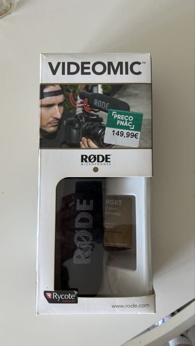 Rode Videomic em excelente condiçōes