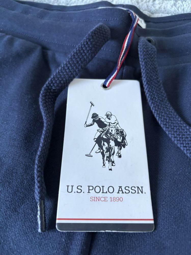 granatowe dresy U.S. Polo Assn., dresy sportowe