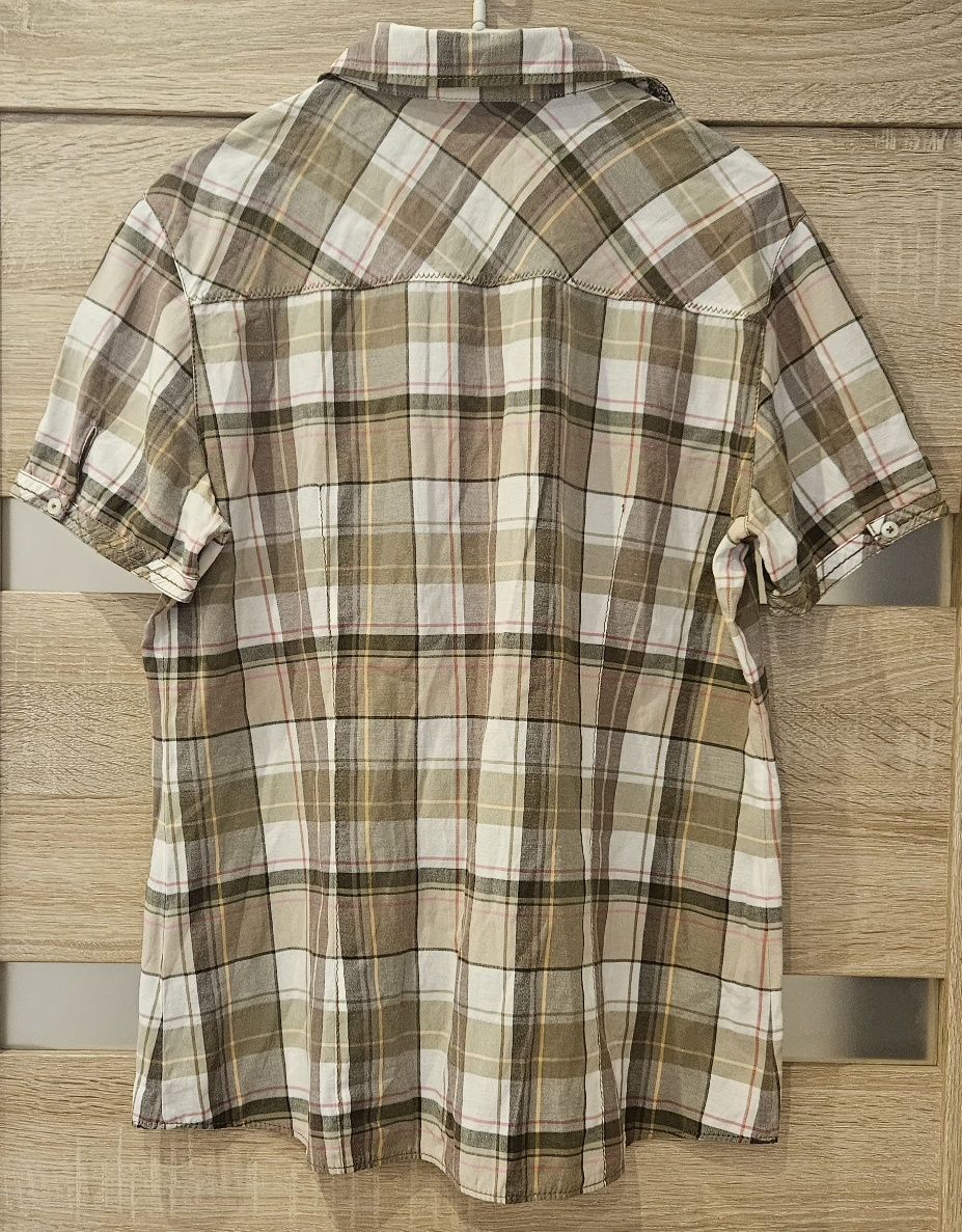 Koszula w kratę z krótkim rękawem, firmy Gerry Weber.