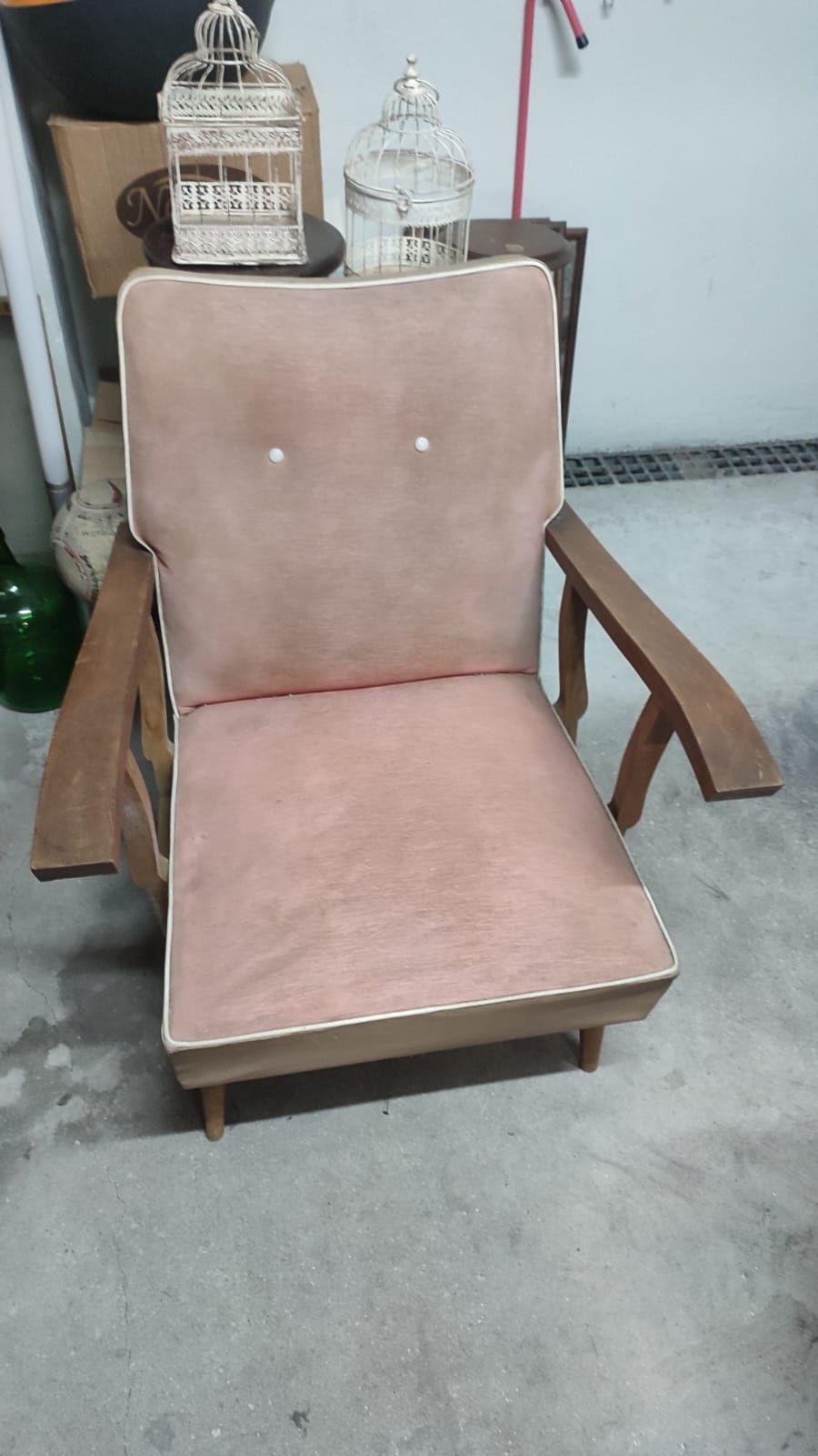 Cadeirão com braços "Retro"