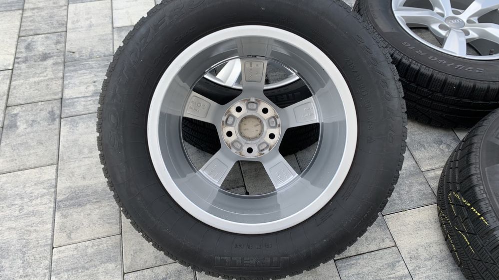 Koła felgi aluminiowe Audi A6 C7 5x112 16 cali 225/60 zimowe Pirelli