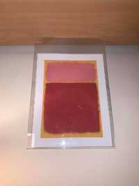 Litografia de Pintura a óleo de Mark Rothko (1961)