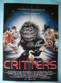 Poster gigante do filme CRITTERS