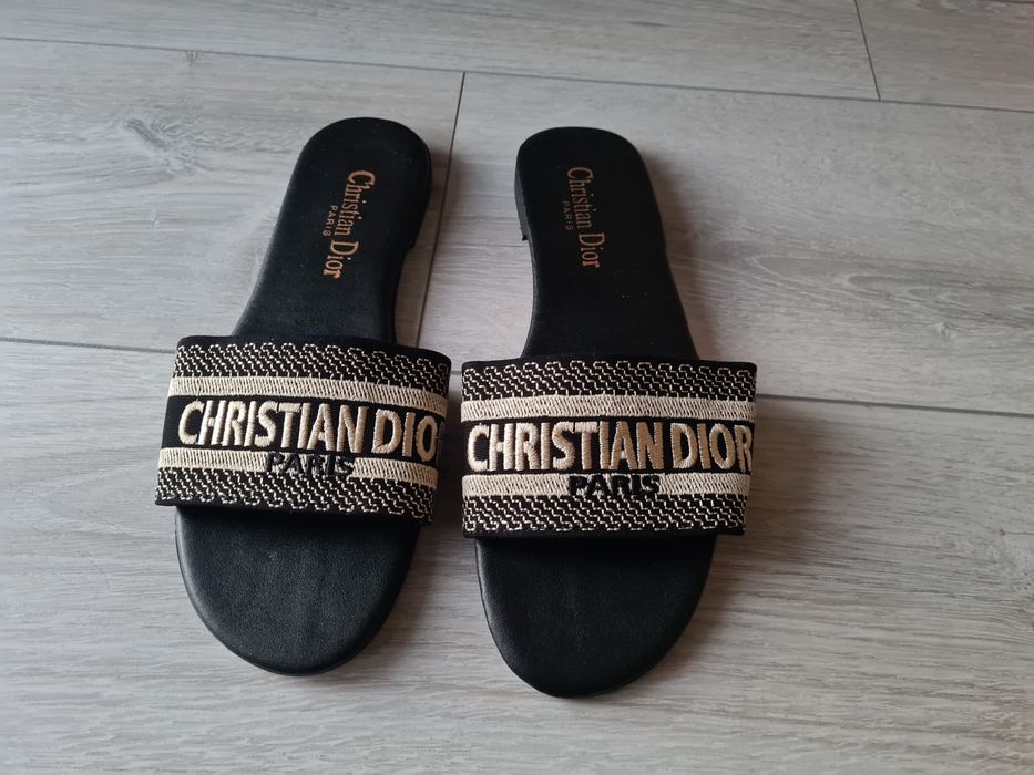 Klapki Christian Dior 36,37,38,39,40,41 Wysyłka natychmiast