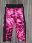 Legginsy sportowe 3/4 jak nowe z lampasem z siatki