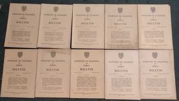 27 livros Boletim da Sociedade de Geografia de Lisboa-Anos 50, 60 e 70
