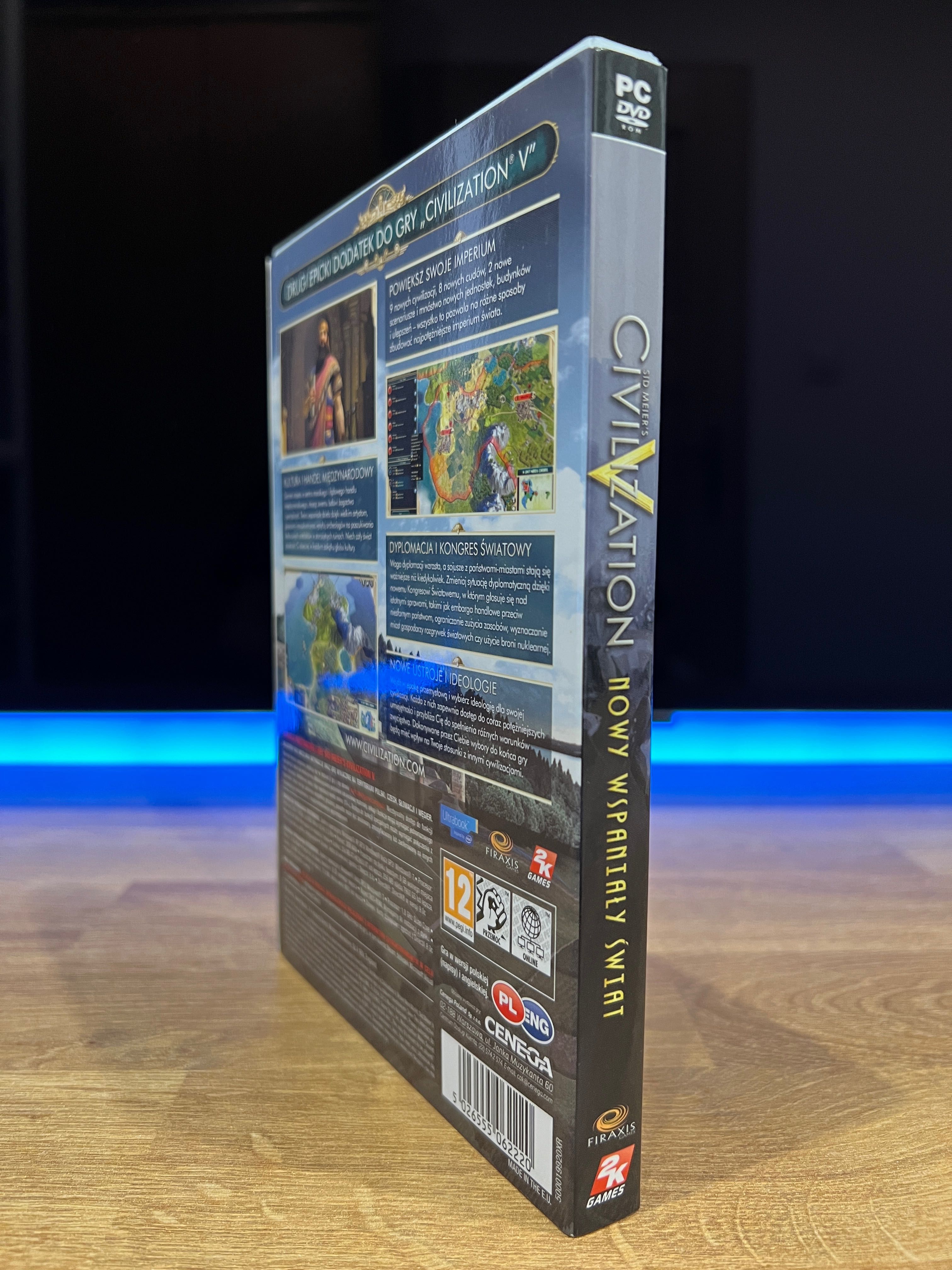 Civilization V 5 Nowy Wspaniały Świat (PC PL 2013) premierowe wydanie