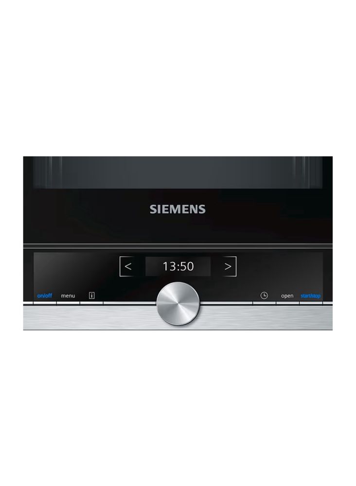 Мікрохвильова піч (НВЧ) вбудовувана Siemens BE634RGS1, вліво