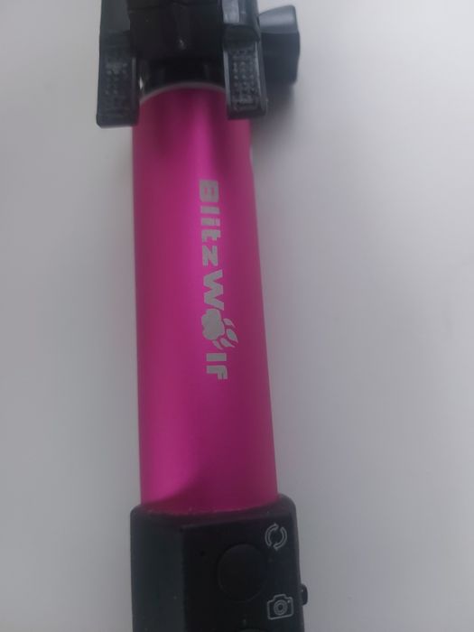 Selfiestick różowy blitzwolf