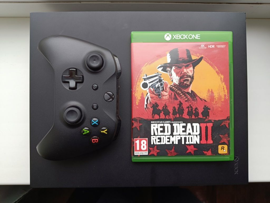 Microsoft Xbox One X 1TB+Red Dead Redemption 2