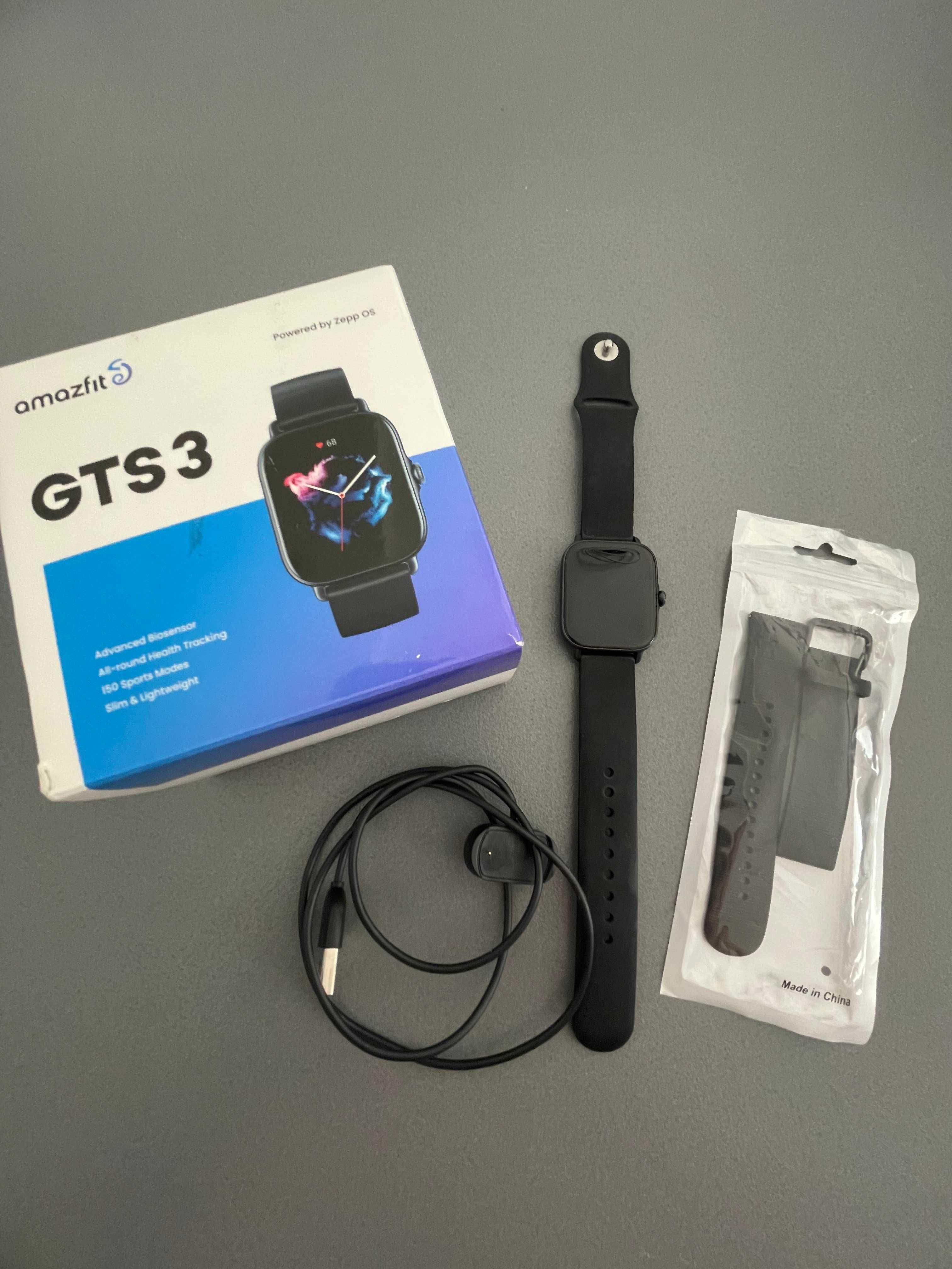 Smartwatch AMAZFIT GTS 3 AMOLED GPS 5 ATM / 50 M