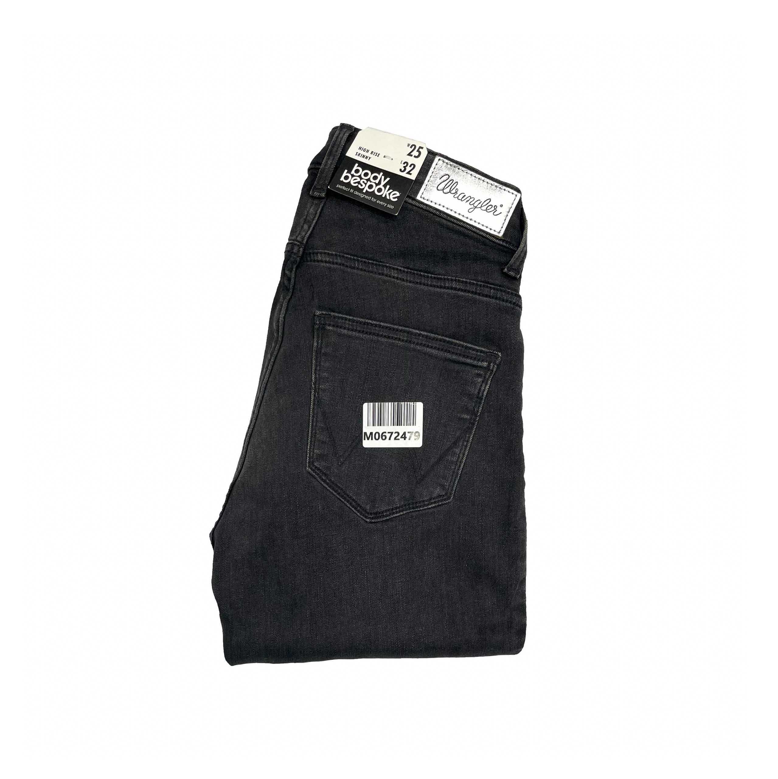 Spodnie damskie Wrangler High Skinny Soft Grey W25 L32