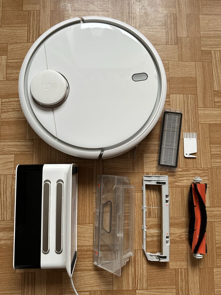 Робот-пилосос Xiaomi MI Robot Vacuum (SDJQR01RR) сухе прибирання