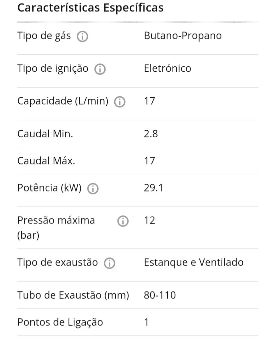 Esquentador eletrónico