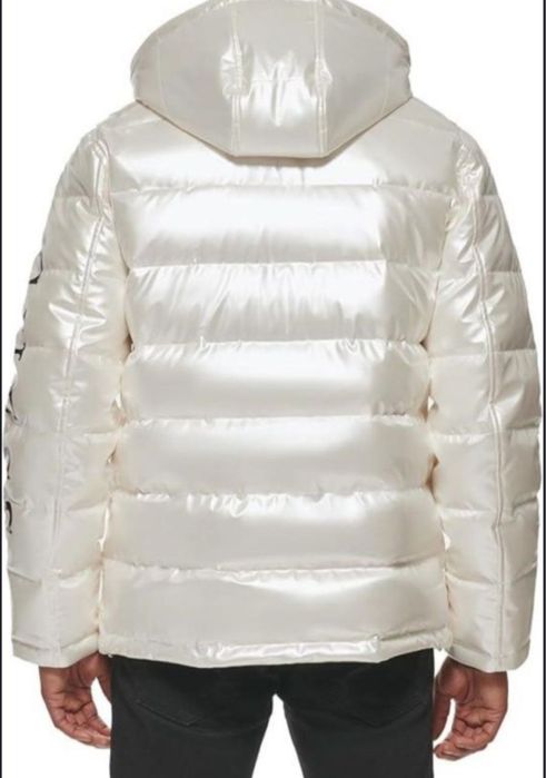 Оригінальна чоловіча куртка пуховик Guess