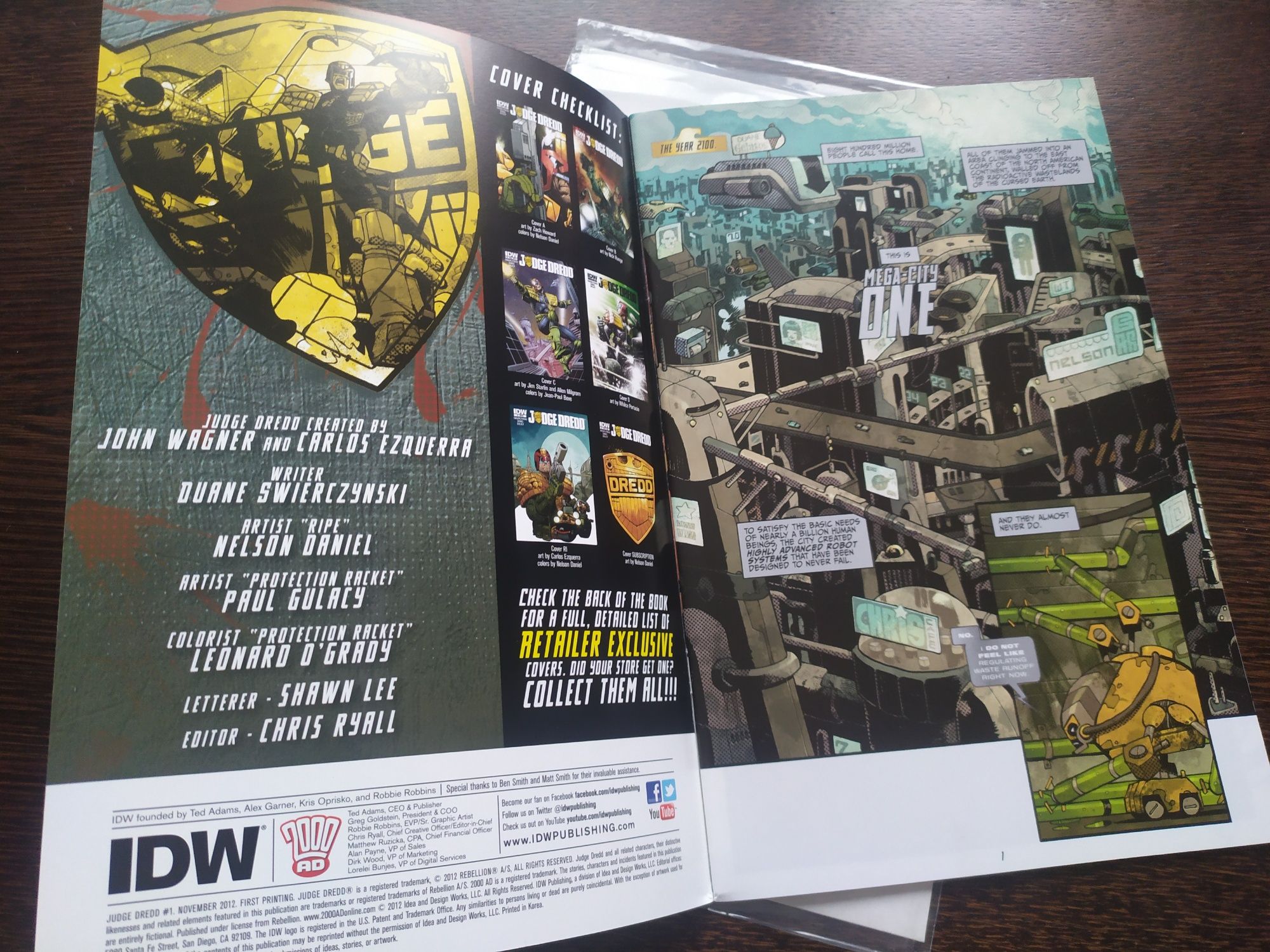 Komiks JUDGE DREDD Sędzia Dredd