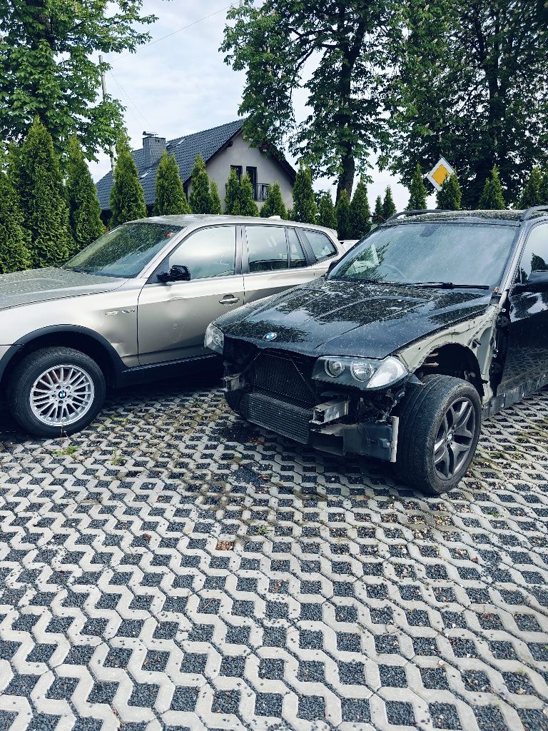 BMW x3 złota druga czarna