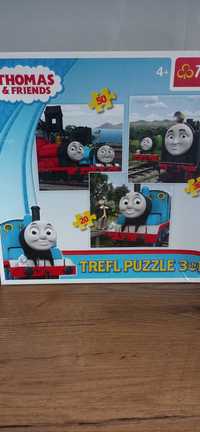 Trefl puzzle Tomek i przyjaciele 3w1