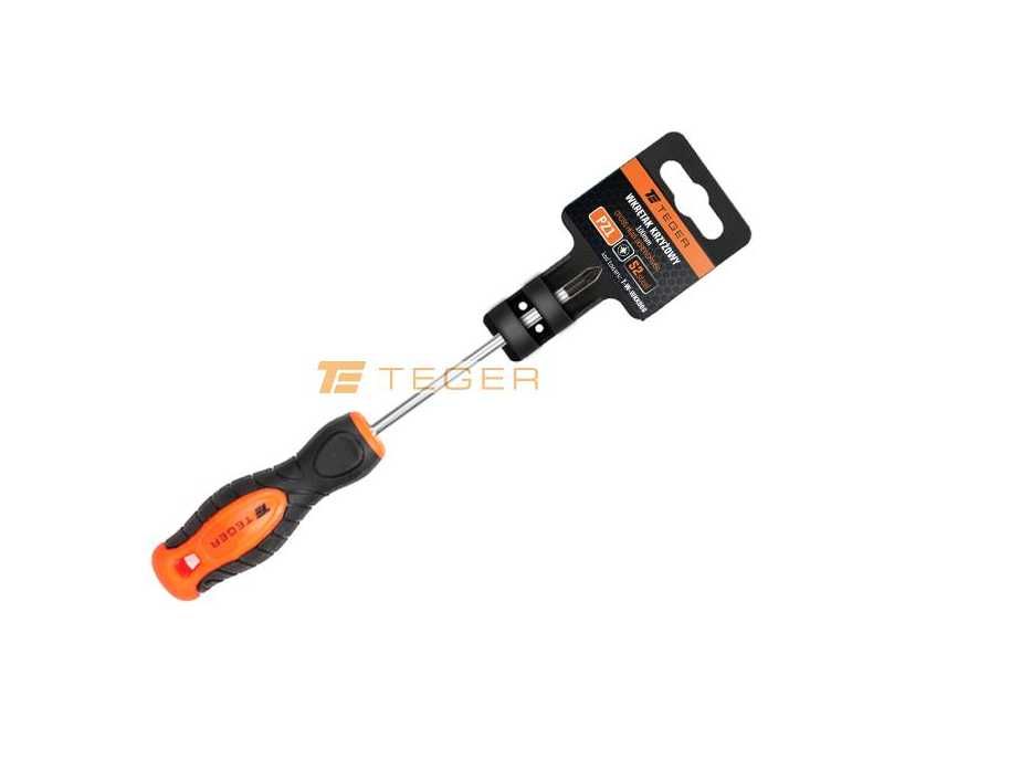 TEGER Wkrętak krzyżowy PZ 1x100mm