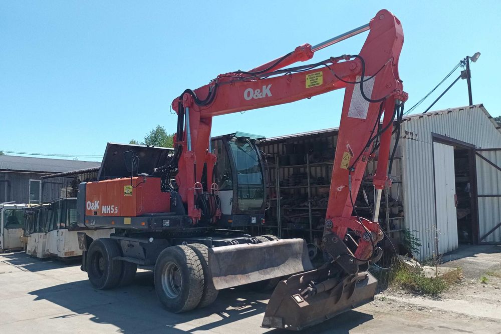 Koparka kołowa O&K MH5.5. Silnik Deutz. Skarpówka