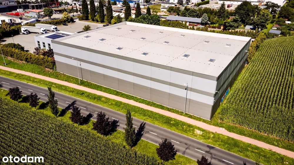 Nowoczesna hala 2631m2 blisko węzłów komunikacyjnych
