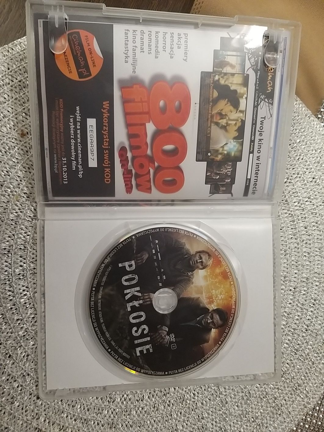 Poklosie film dvd thriller Pasikowskiego