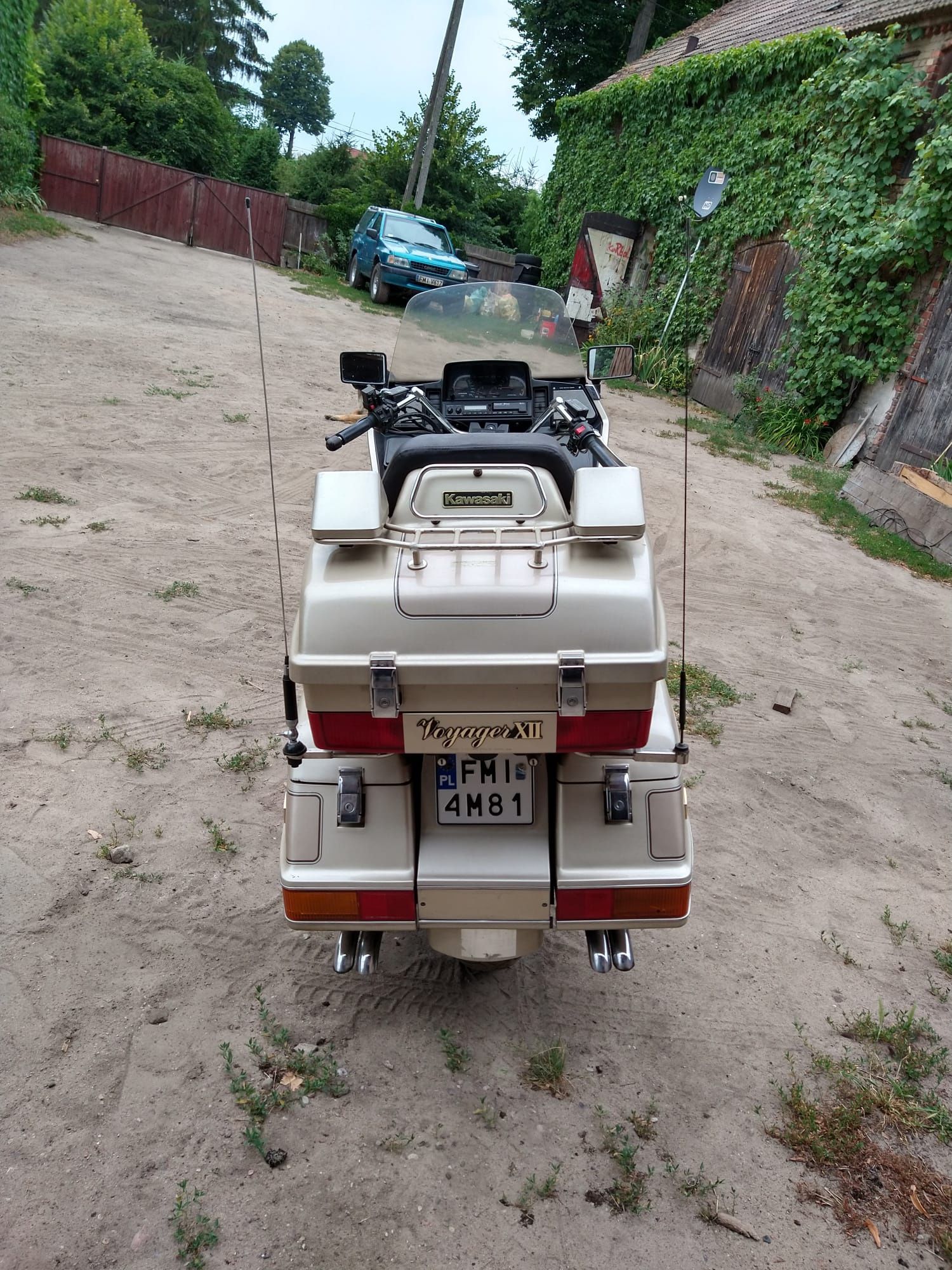 Kultowy motocykl kawasaki Voyager XII II