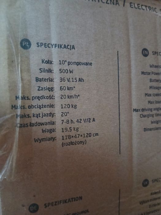 Hulajnoga Motus Scooty 10 Plus